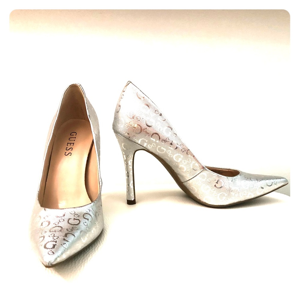 Hight Heels Guess silver (new)